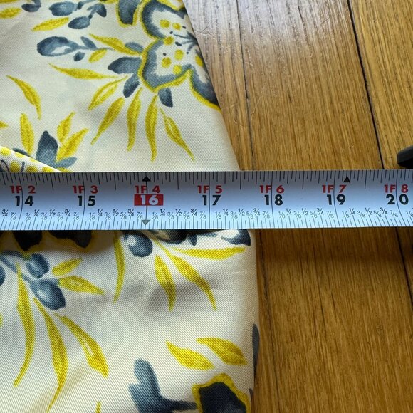 Cinq À Sept Size 4 Multicolor Kerstin Floral Puff Sleeve Ruffle Midi Wrap Dress - Picture 4 of 16